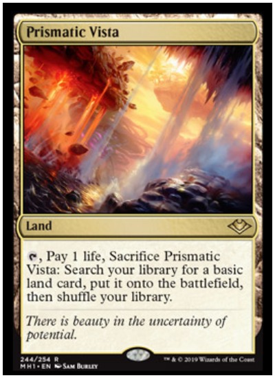  Prismatic Vista MTG Horizons modernes 