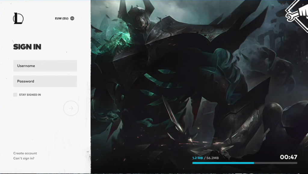 download league of legends client