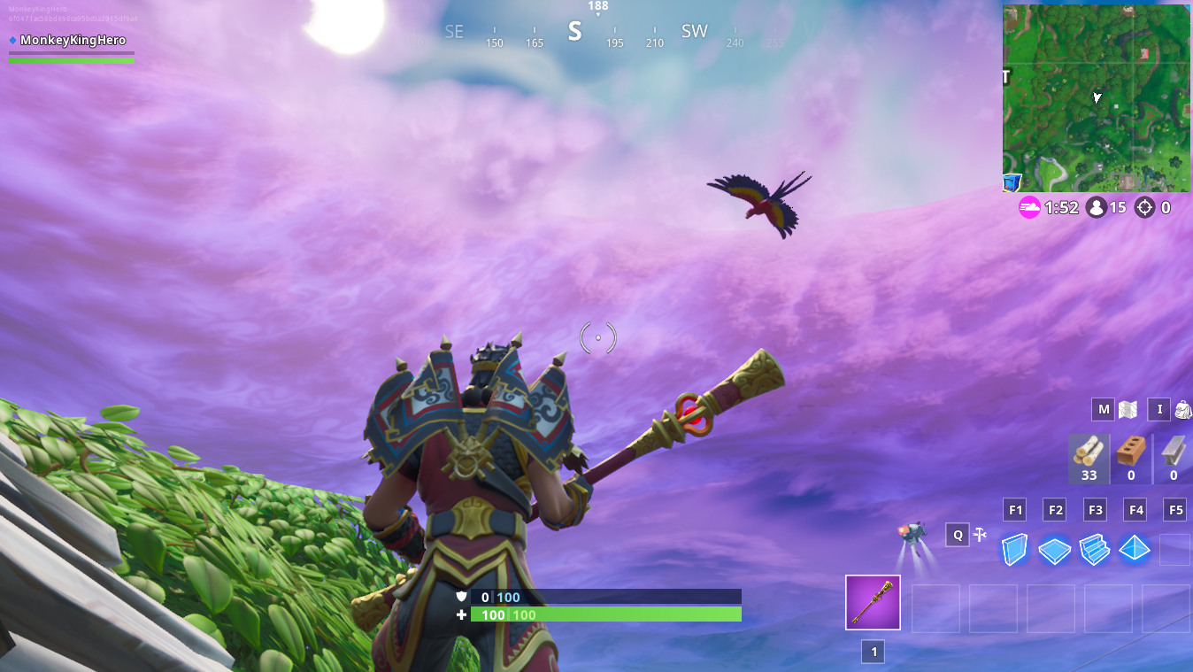 Fortnite Circling Parrot How To Unlock Fortbyte 11 Found Beneath A Circling Jungle Parrot In Fortnite Season 9 Dot Esports