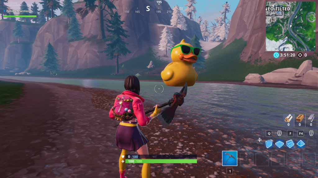 Fortnite 14 Days Of Summer Visit A Giant Rubber Duck Fortnite Huge Rubber Ducky Location 14 Days Of Summer Dot Esports