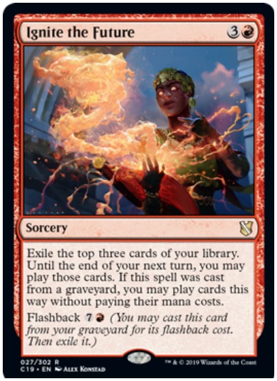 Ignite The Future Spices Up Flashback In Mtg Commander 2019 Dot Esports