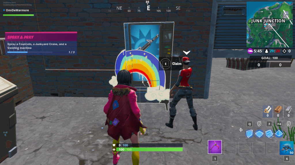 Fortnite Fountain Junkyard Crane And Vending Machine Locations Season X Dot Esports