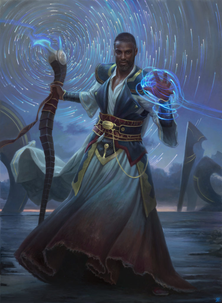 Teferi Timebender Art Magic Dominaria