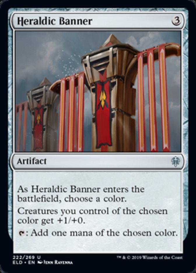 Heraldic Banner Spoiler Magic Throne of Eldraine