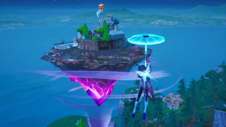 Where To Touch A Giant Glowing Cube Enter A Rift Above Loot Lake And