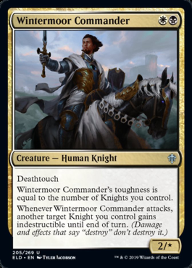 Wintermoor Commander Spoiler Magic Throne of Eldraine