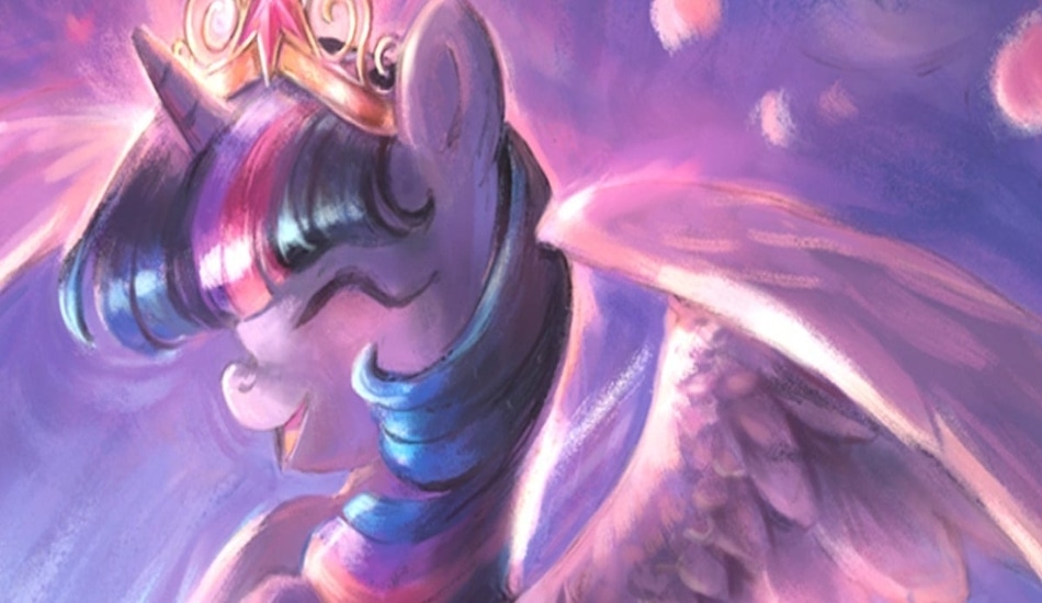 Ponies The Galloping My Little Pony and Magic The Gathering charity crossover