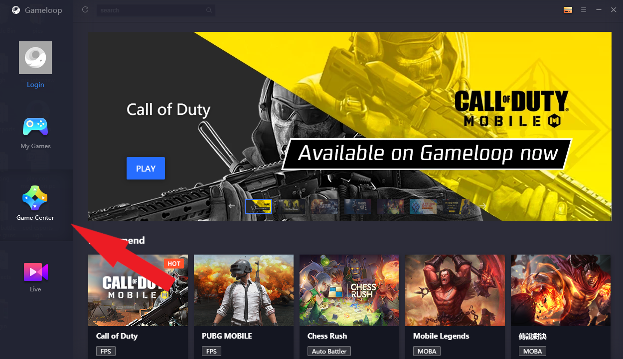 gameloop call of duty download