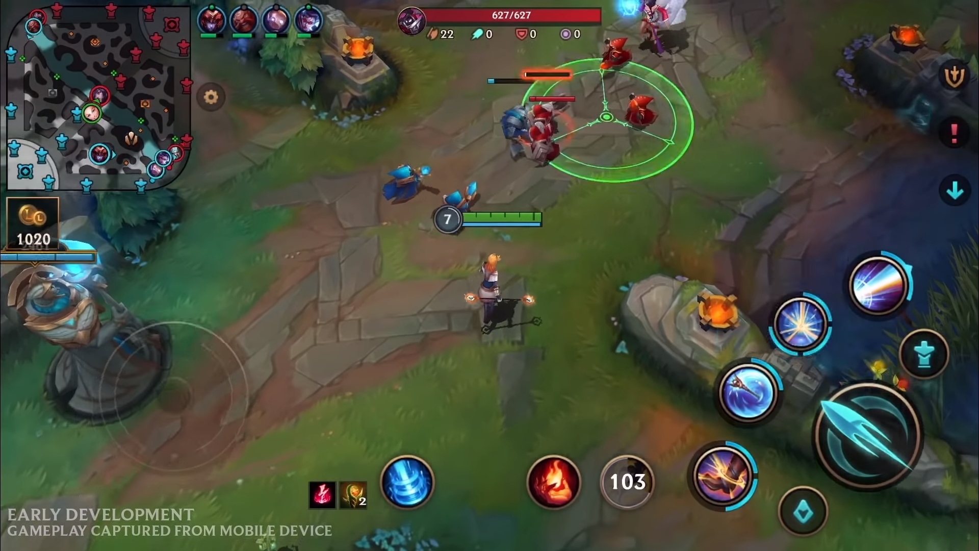 First League of Legends Wild Rift Gameplay Shown for Mobile