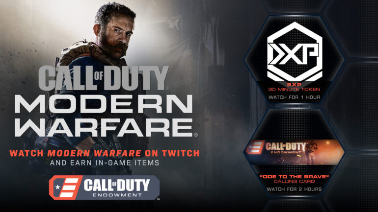 You can earn Call of Duty: Modern Warfare loot today only by watching