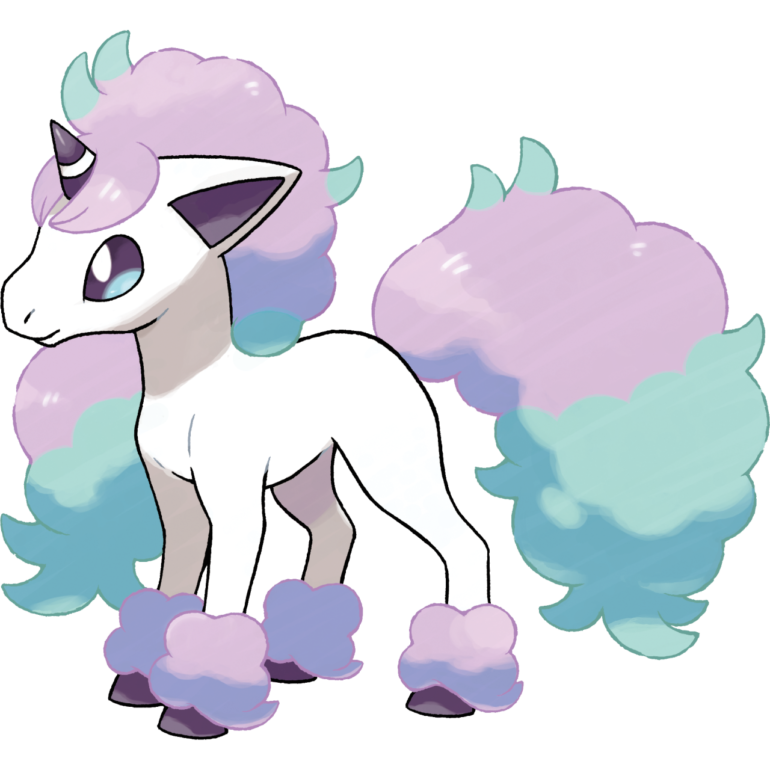 All of the horse-like Pokémon species in the Pokémon franchise - Dot