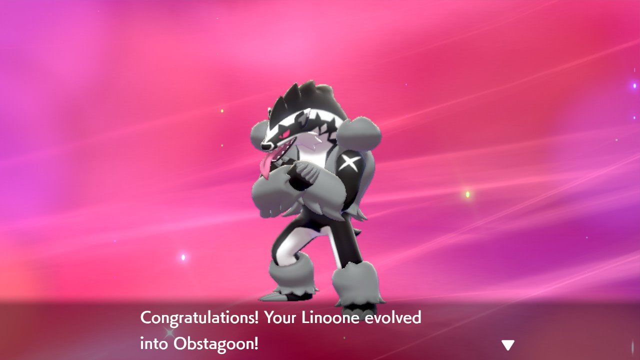 How to evolve Galarian Linoone into Obstagoon in Pokémon Sword and ...