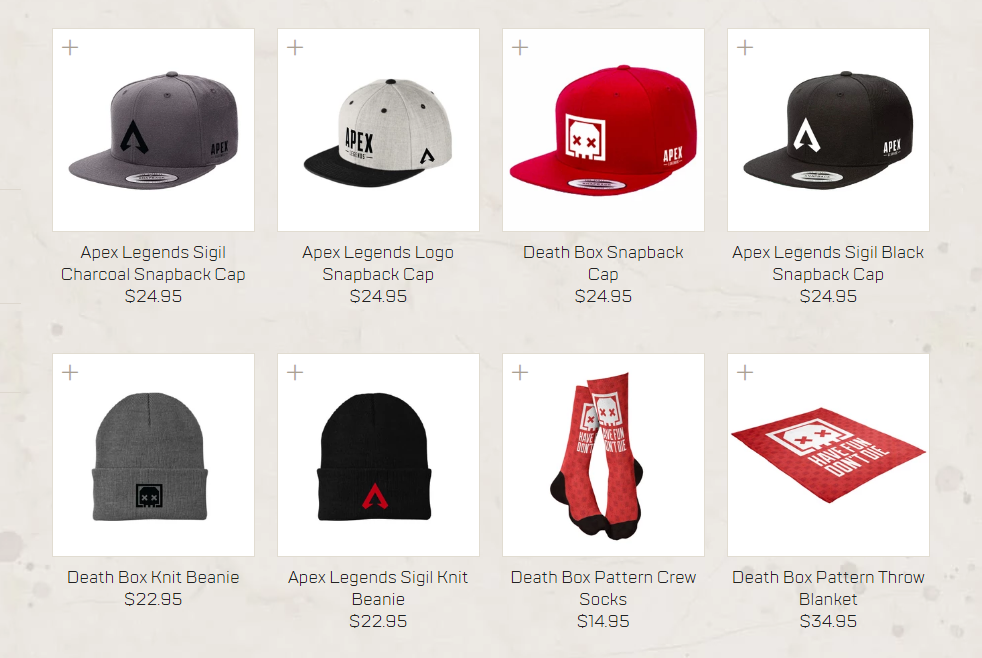Respawn launches an official Apex Legends merch shop just in time for - Will The Riot Games Merch Store Have Black Friday Deals