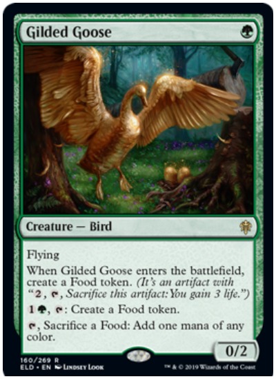 Gilded Goose Throne of Eldraine