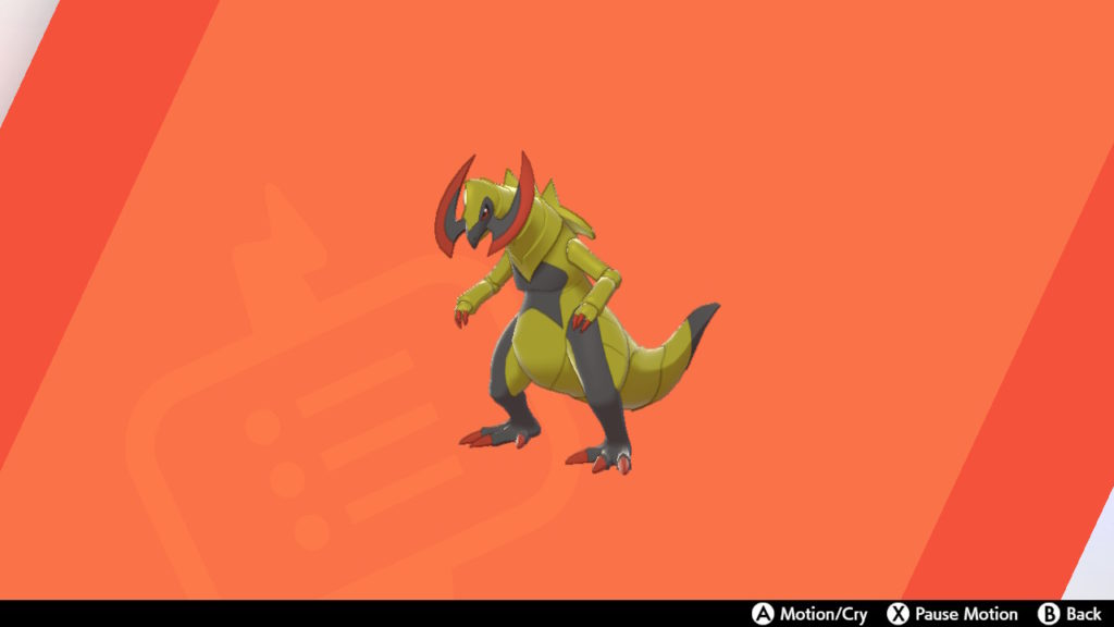 Pokemon Sword Haxorus Evolution