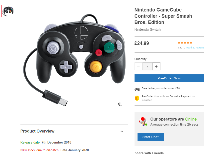 gamecube controller store