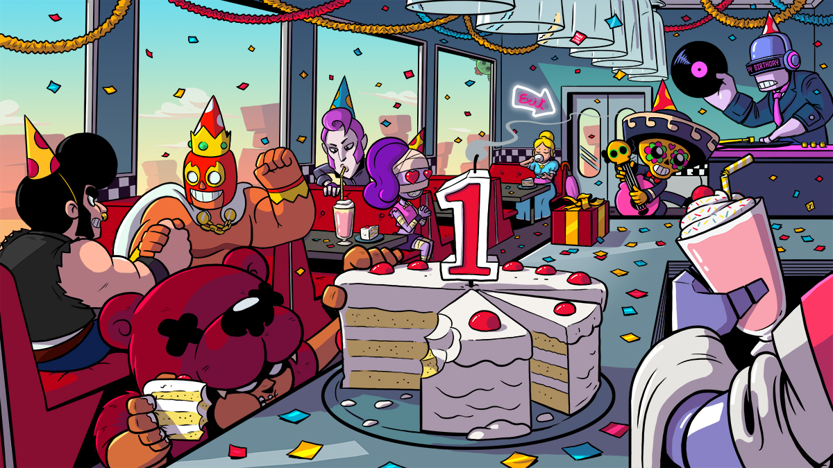 Brawl Stars Will Give Daily Celebration Gifts For Its One Year Anniversary Dot Esports - brawl stare 1