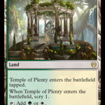 TEMPLE OF SILENCE MTG Theros Rare Land