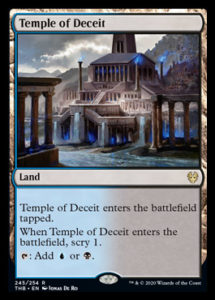 TEMPLE OF SILENCE MTG Theros Rare Land