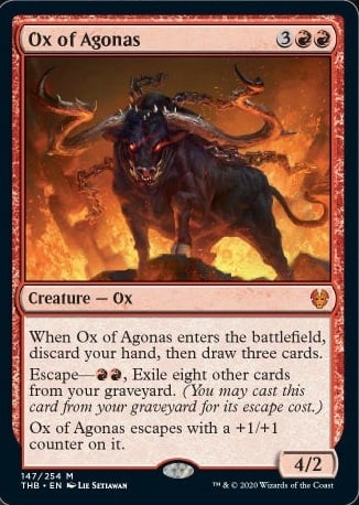 Ox of Agonas Spoiler Magic Theros Beyond Death
