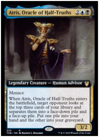 Atris, Oracle of Half-Truths THB MTG