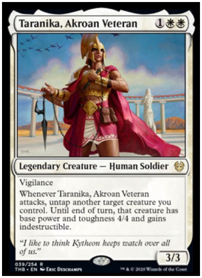 Taranika, Akroan Veteran THB MTG