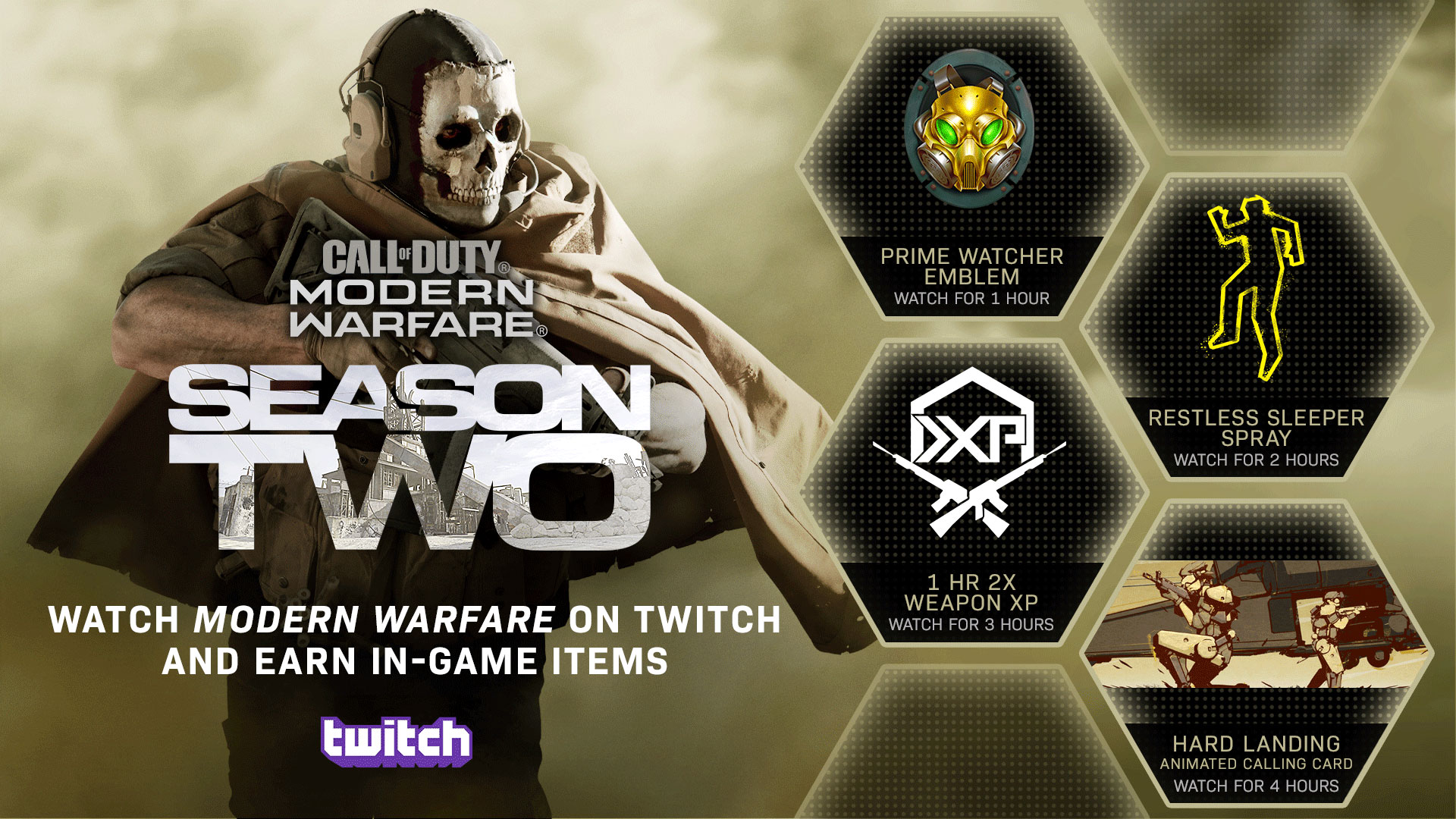 How to claim season 2 Call of Duty Modern Warfare rewards with Twitch Prime Dot Esports