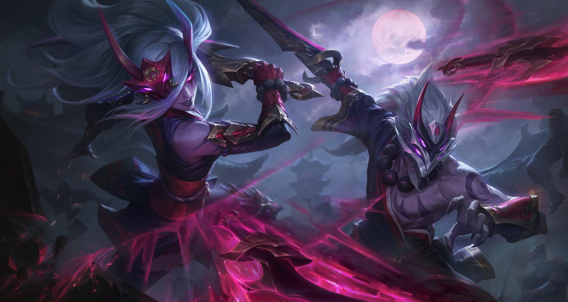 Blood Moon Katarina Master Yi And Tryndamere Arrive On League S Live Servers In Patch 10 4 Dot Esports