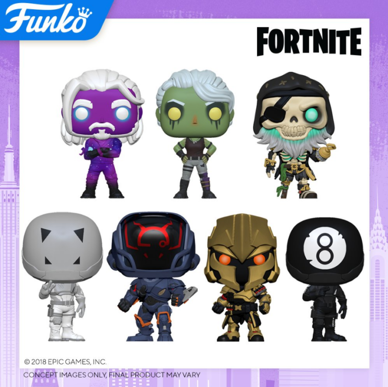 fortnite pop figures game