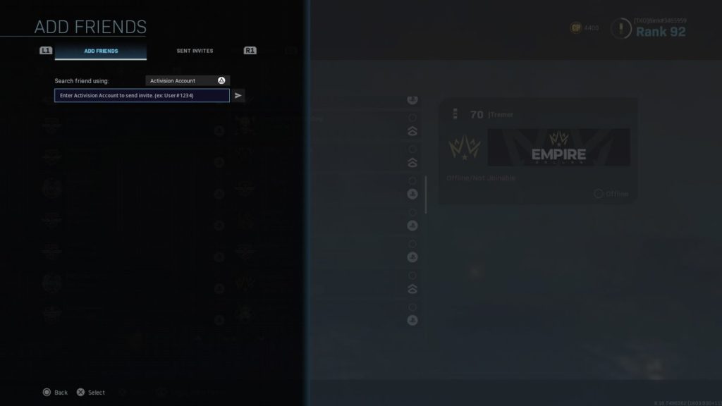 How to find activision id warzone ps4