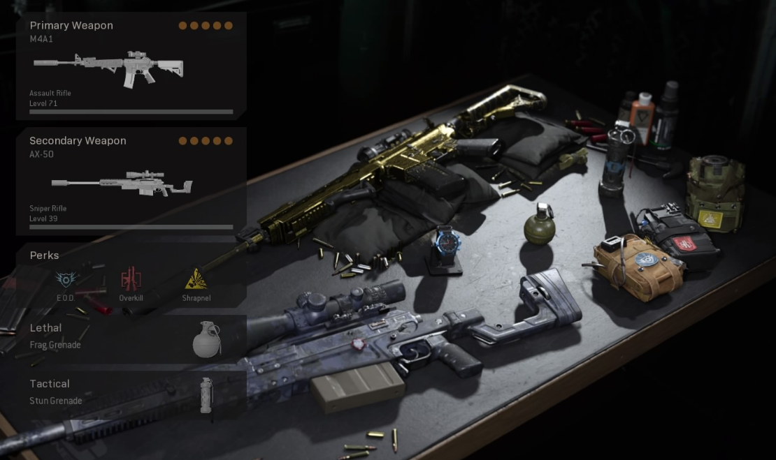 best loadout for warzone