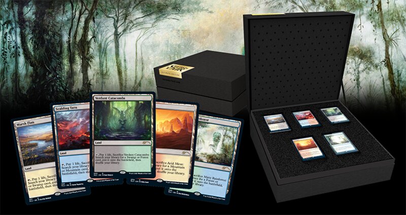 Magic The Gathering Fetchlands Secret Lair Ultimate edition