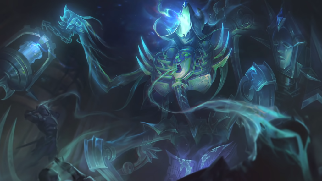 All of Fiddlesticks' new splash art updates | Dot Esports