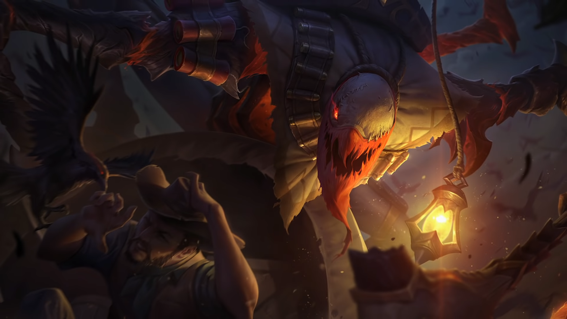 All Of Fiddlesticks New Splash Art Updates Dot Esports