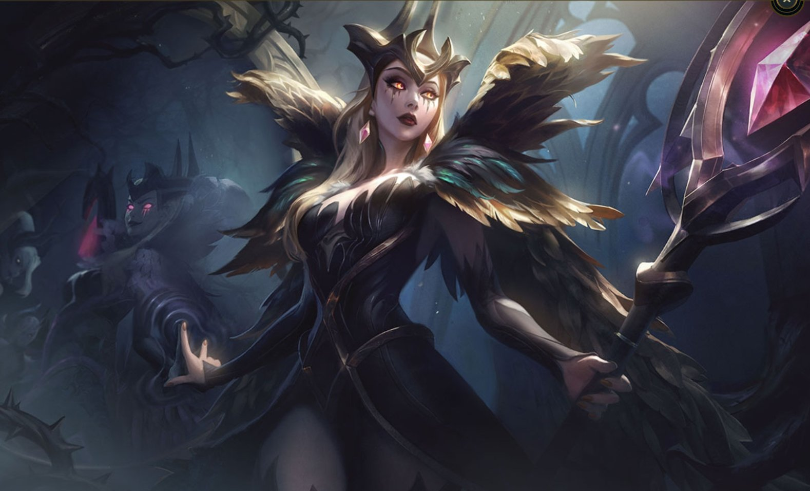 New Coven skins for Morgana, Zyra, and LeBlanc hit League PBE soon