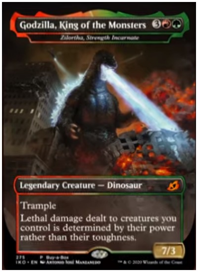 IKO Godzilla Rei dos Monstros MTG