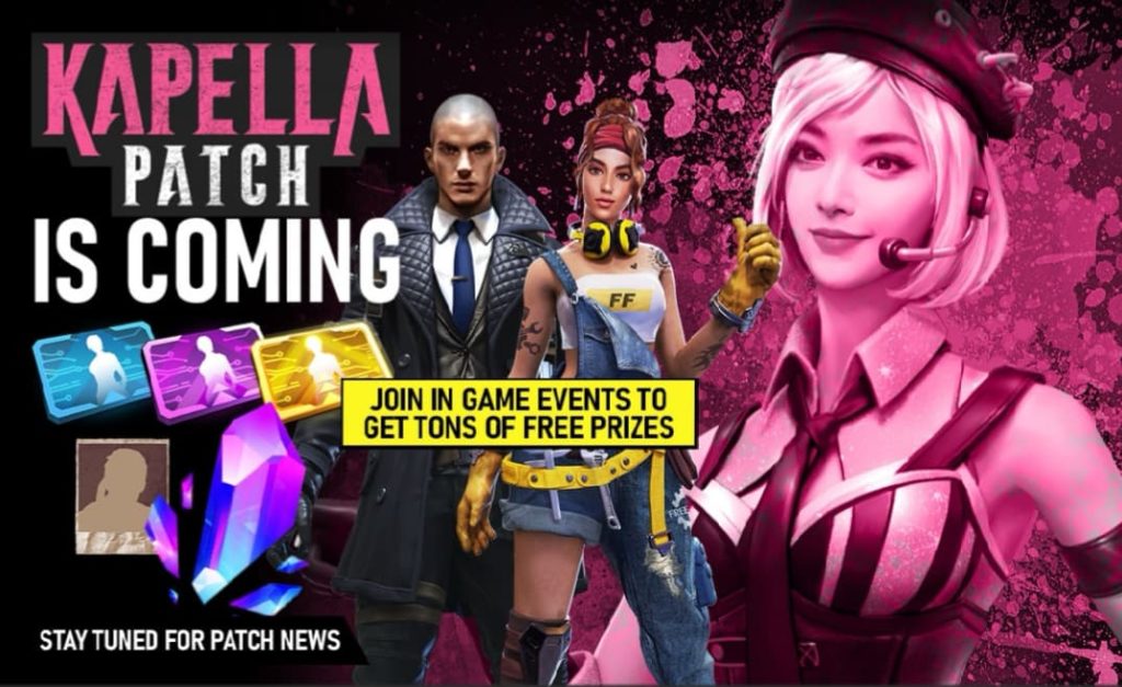 New Features For Free Fire S Kapella Patch Event Revealed Dot Esports
