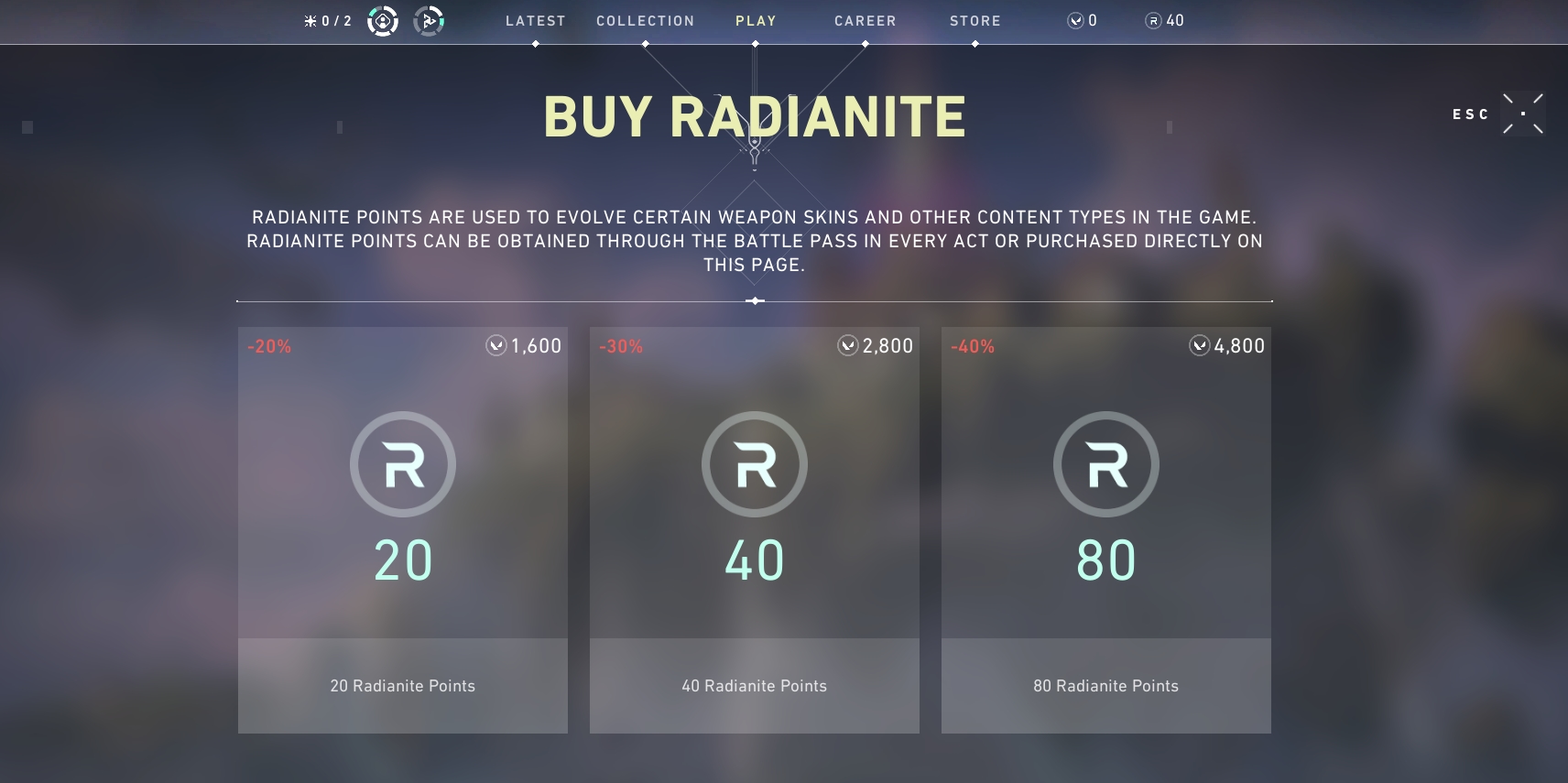 Everything you need to know about VALORANT's Radianite points - Dot Esports