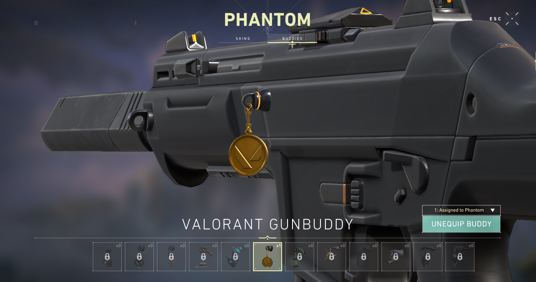How to equip the Gunbuddy in VALORANT Dot Esports
