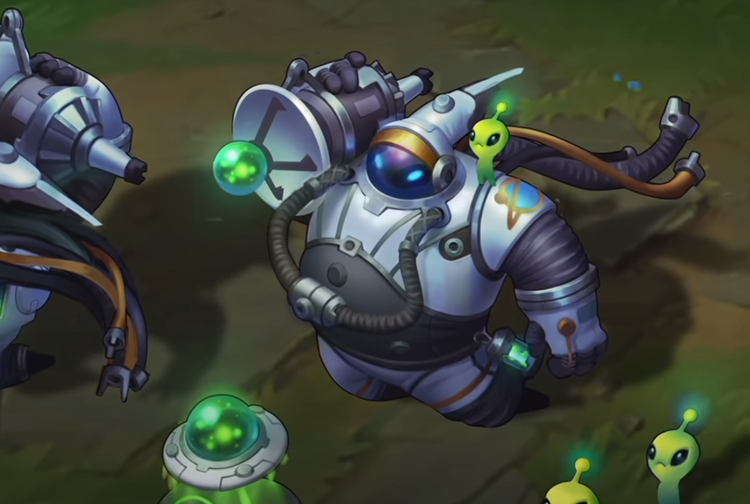 Riot Previews Astronaut Bard Pool Party Taliyah And Pulsefire Pantheon Skins For League S Plans Dot Esports