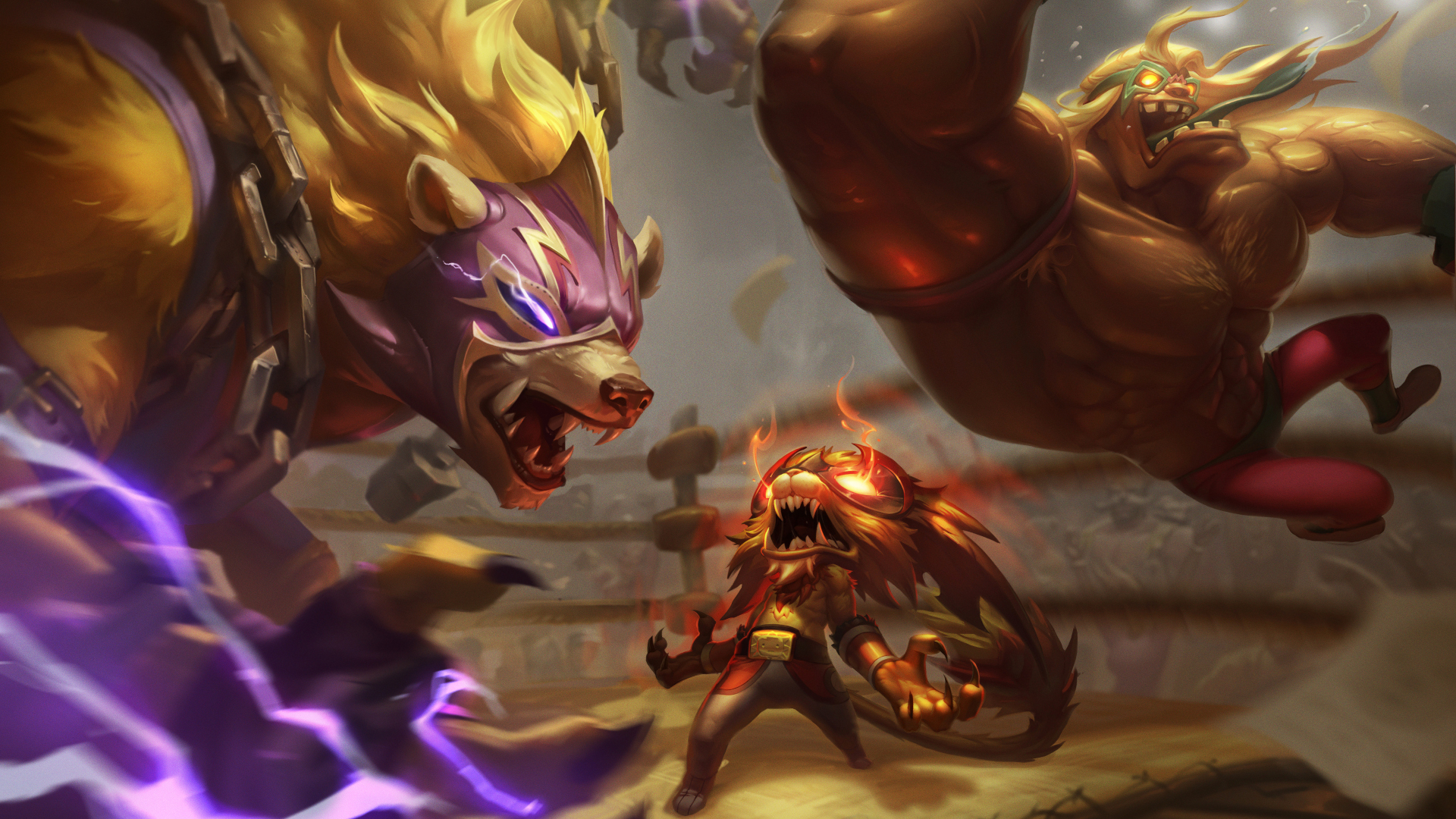 All of Volibear's new splash art updates - Dot Esports