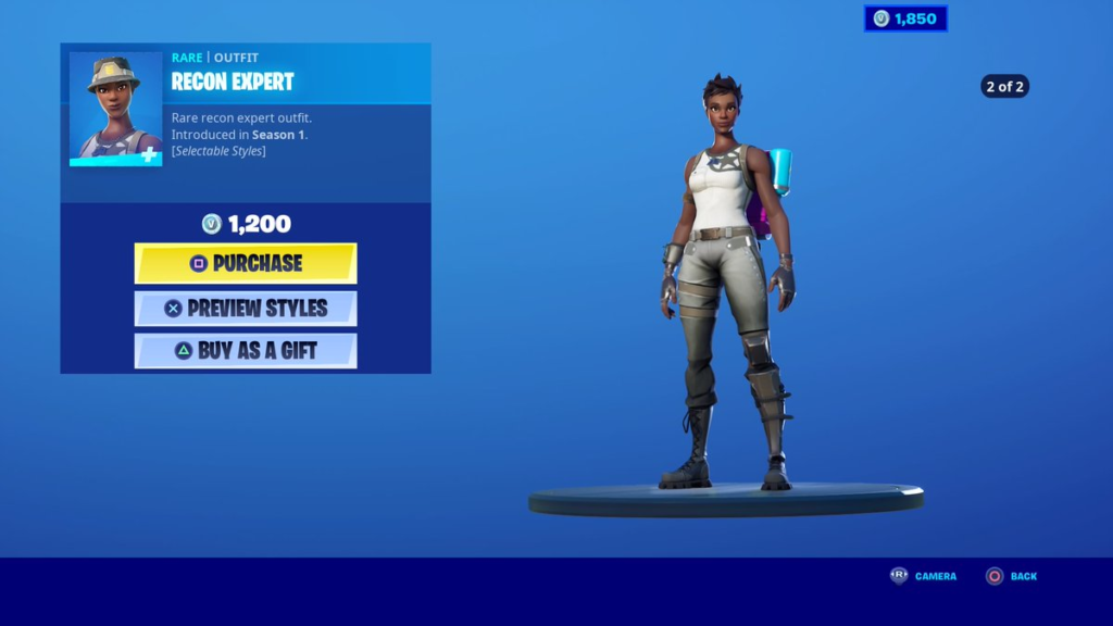 Recon Expert Fortnite Item Shop Recon Expert Fortnite S Rarest Skin Has Returned To The Item Shop Dot Esports