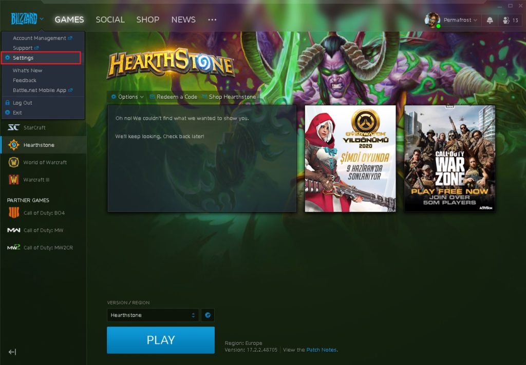 network fail trying to download hearthstone network fail trying to download hearthstone