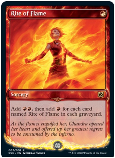 MTG Rite of Flame