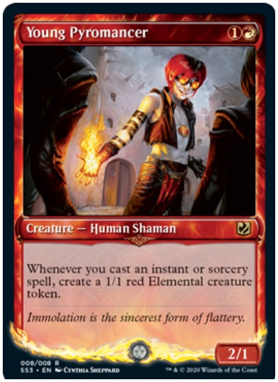 MTG Young Pyromancer