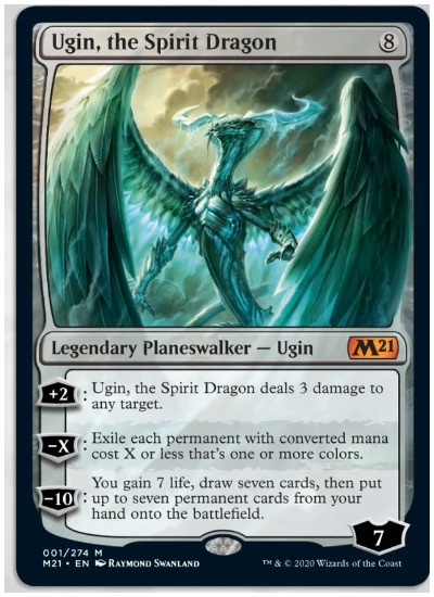 M21 Ugin The Spirit Dragon MTG