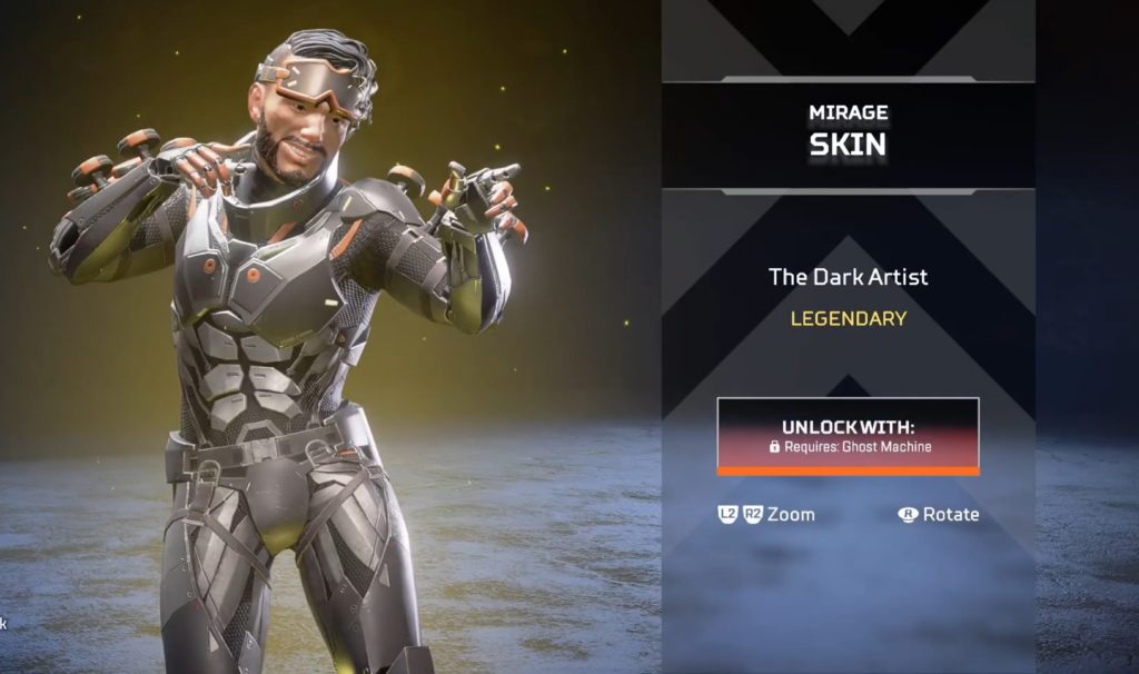 Rarest Mirage Skins In Apex Legends Dot Esports