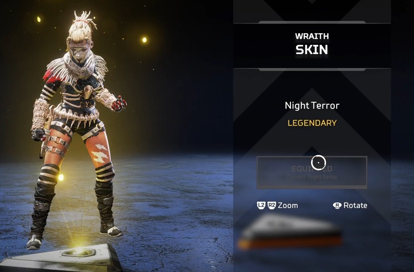 night terror wraith skin return