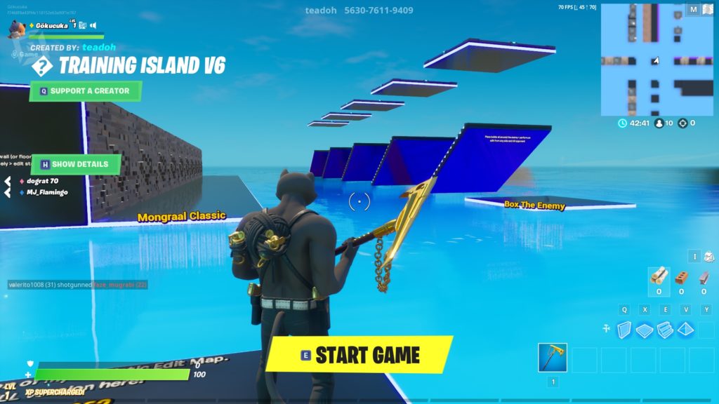 training map fortnite