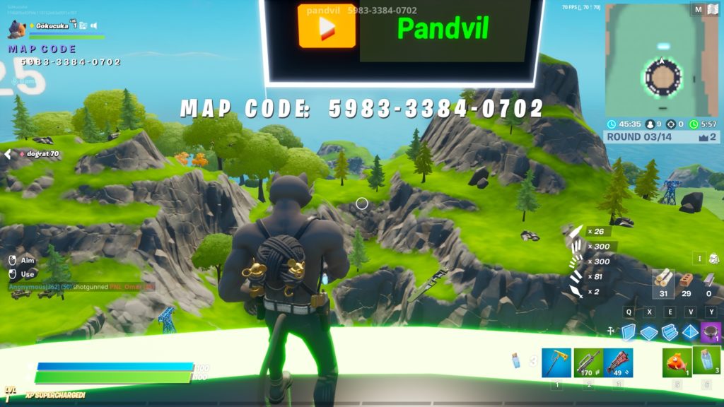 Fortnite Mechanics You Must Practice Best Fortnite Creative Maps For Practicing Building Dot Esports